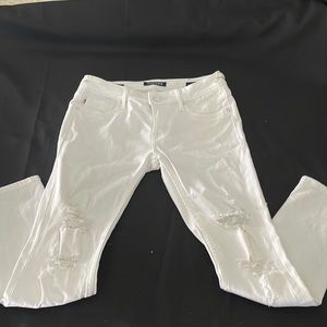 VIGOSS low waist white jeans!